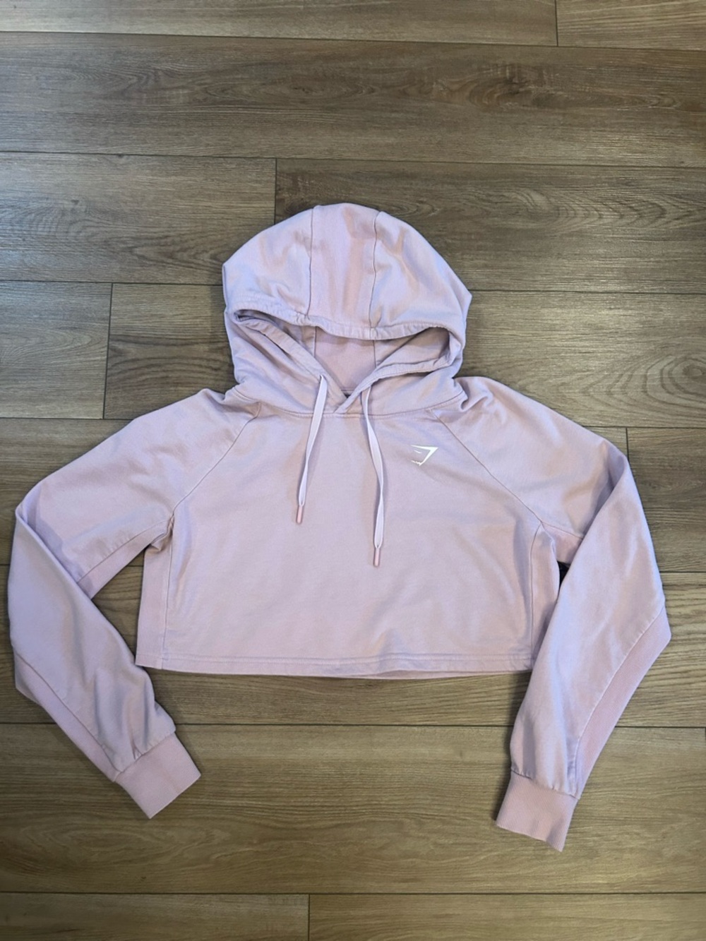 Gymshark Cropped Hoodie Pullover Athletic Sweatshirt Size M